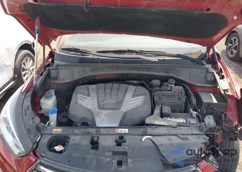 2018 Hyundai Santa Fe Se from USA, damaged, VIN KM8SMDHF9JU278494